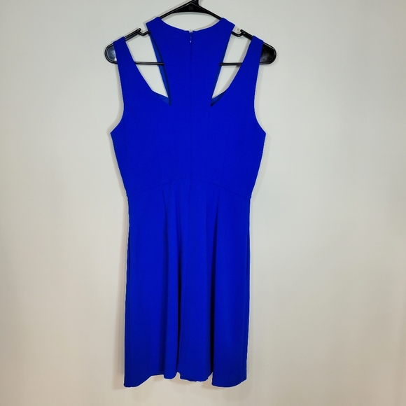 NWOT Cece Royal Blue Cut Out Dress, Size 2 - Picture 3 of 5